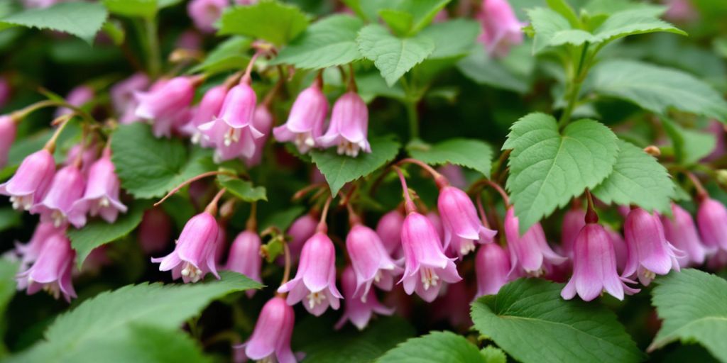 Liten blomst av Linnea borealis i skogen.