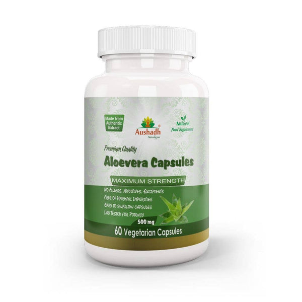 Aloe Vera Kapsler 500 mg