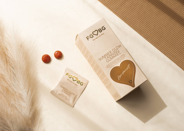 Sommer Tan Gummi med Betakaroten, Astaxanthin +