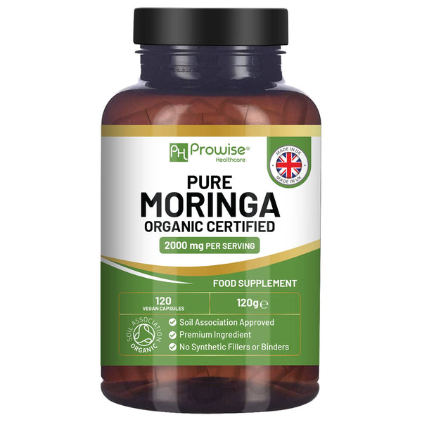 Økologisk Moringa 2000mg - 120 kapsler