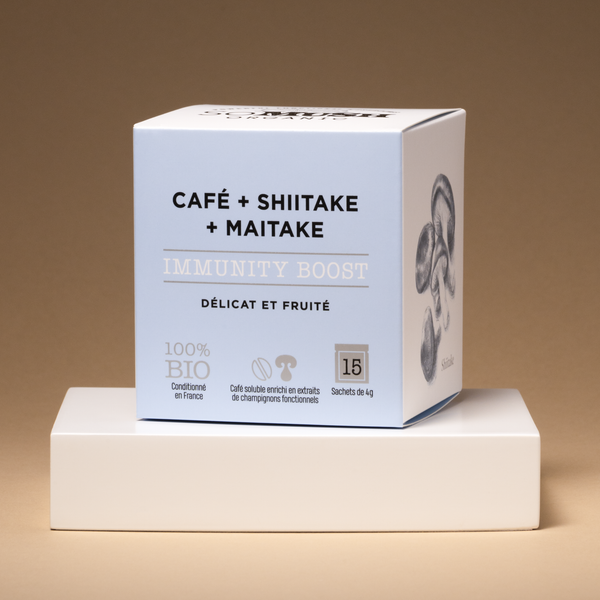 IMMUNSYSTEM Kaffe med Shiitake- og Maitake-ekstrakter