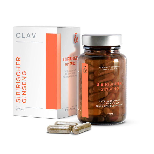 Sibirsk Ginseng 60 kapsler