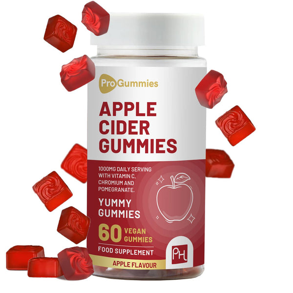 Vegansk Eplecideredikk Gummies   1000mg