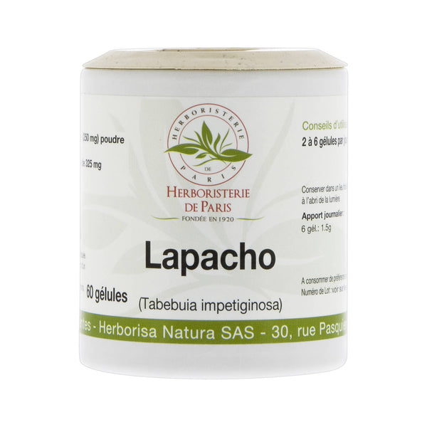 Økologisk Lapacho bark 250 mg - 60 kapsler