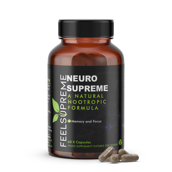Neuro Supreme - Naturlig Nootropic - 60 kapsler