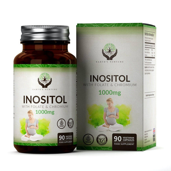 Inositol, Folate & Chromium (500mg) 90 kapsler