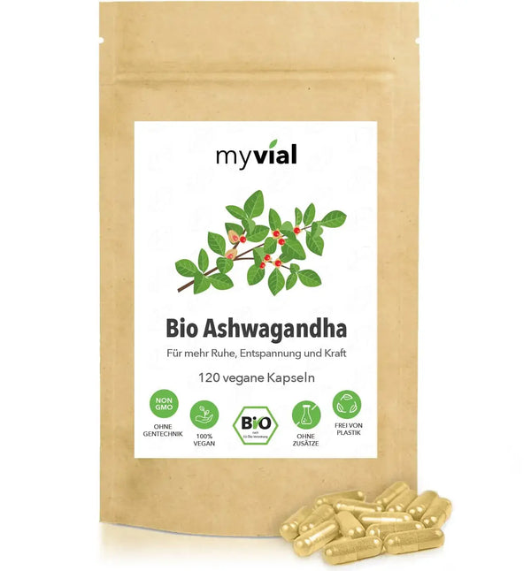 Økologisk Ashwagandha 120 kapsler