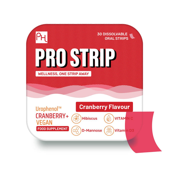 PROSTRIP®️ CRANBERRY+ Urophenol™ Providing 36 mg (PACs)