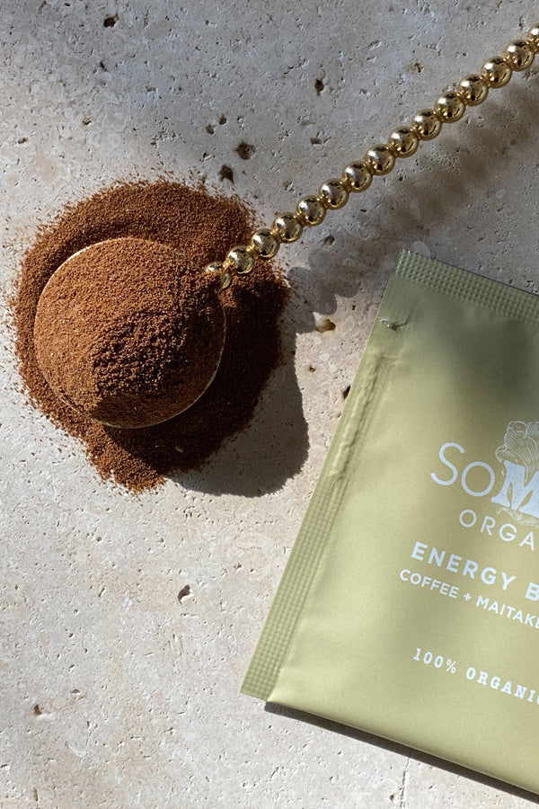 Energy Kaffe med Maitake-ekstrakt og Maca-pulver