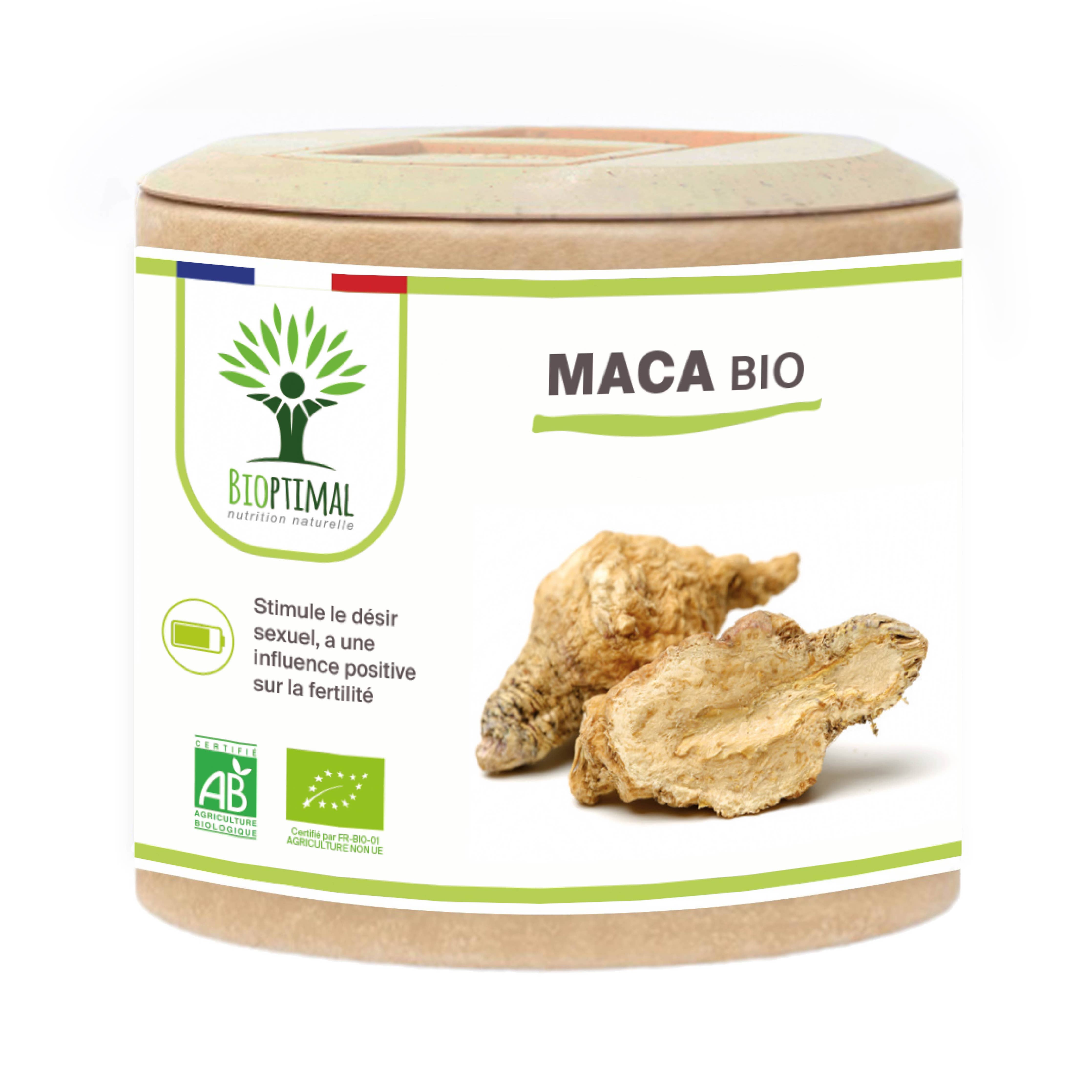 Økologisk Maca Bio 60kapsler 300mg