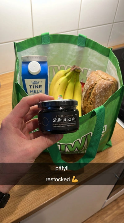 Norges mest solgte Shilajit. Over 10000+ solgte enheter.