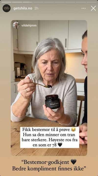 Norges mest solgte Shilajit. Over 10000+ solgte enheter.