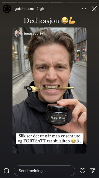 Norges mest solgte Shilajit. Over 10000+ solgte enheter.