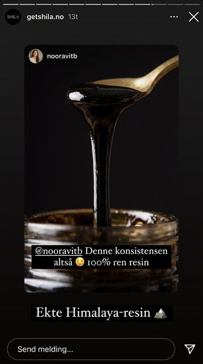 Norges mest solgte Shilajit. Over 10000+ solgte enheter.