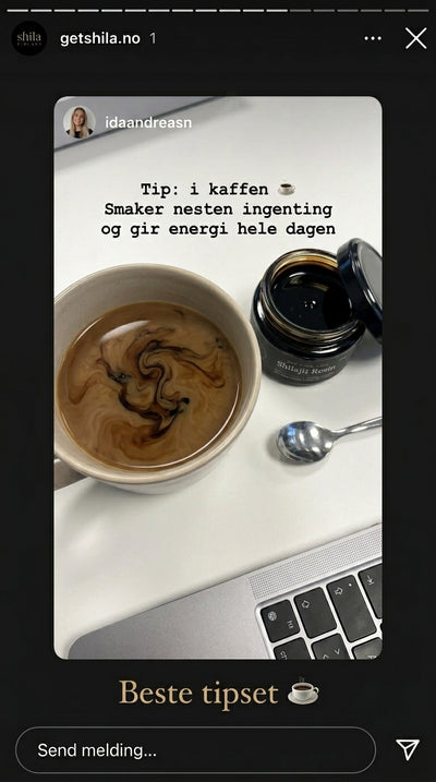 Norges mest solgte Shilajit. Over 10000+ solgte enheter.