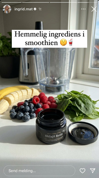 Norges mest solgte Shilajit. Over 10000+ solgte enheter.