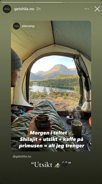 Norges mest solgte Shilajit. Over 10000+ solgte enheter.