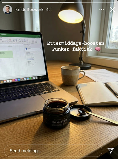 Norges mest solgte Shilajit. Over 10000+ solgte enheter.