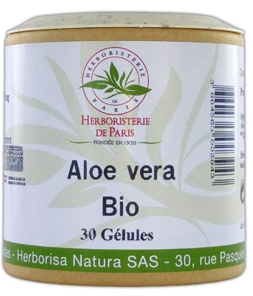 Økologisk Aloe Vera - 30 kapsler