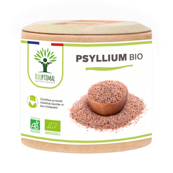 Økologisk Psyllium - 60 kapsler
