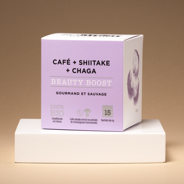 Beauty - Kaffe med Shiitake- og Chaga-ekstrakt
