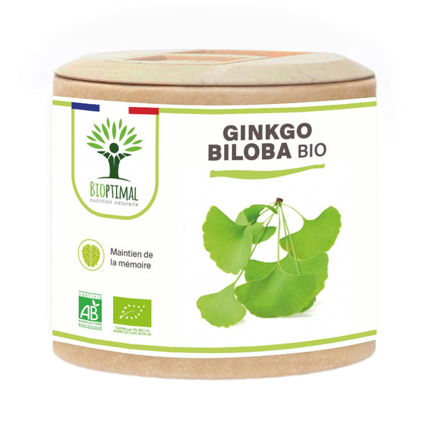 Økologisk Ginkgo Biloba - 60 kapsler 300mg