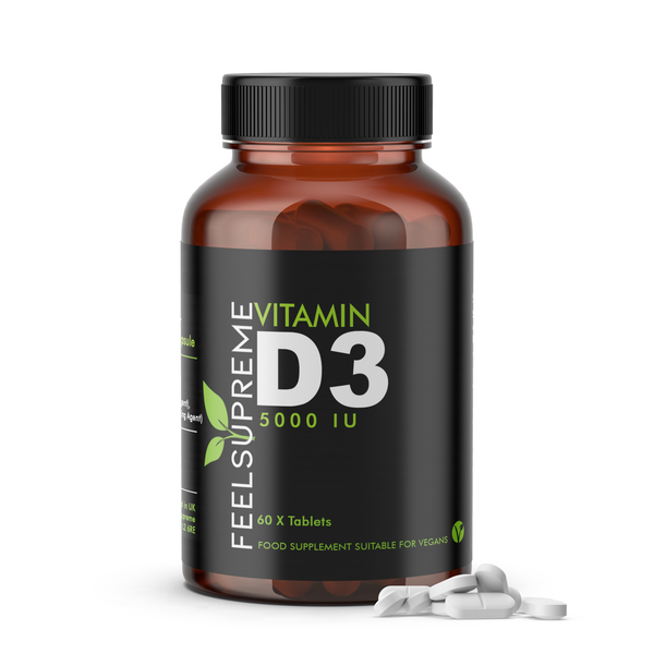 Vitamin D3 5000i - 60 tabletter