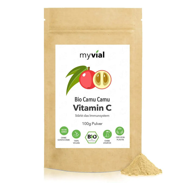 Økologisk Vitamin C-pulver 100 gram: Camu Camu