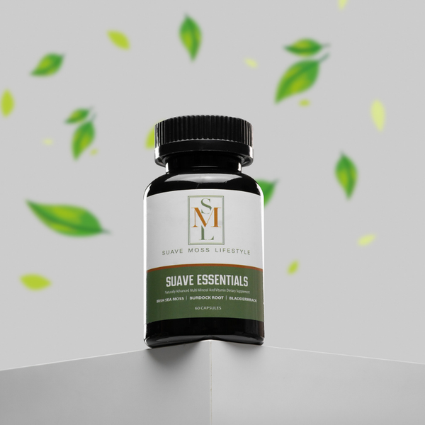 Sea Moss kapsler med Gurkemeie, Bladderwrack og Burdock