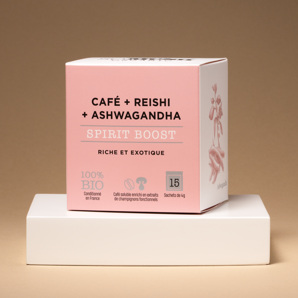 Spirit - Kaffe med Reishi og Ashwagandha
