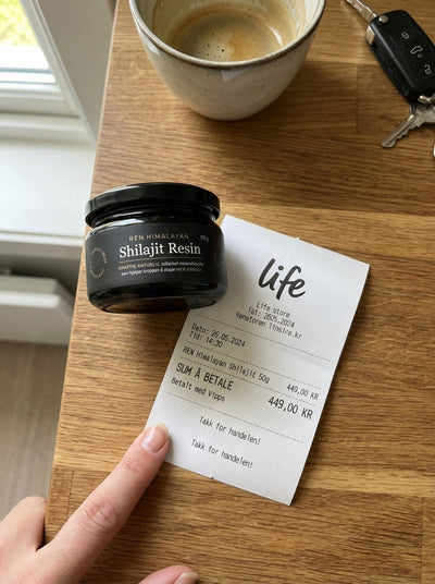 Norges mest solgte Shilajit. Over 10000+ solgte enheter.