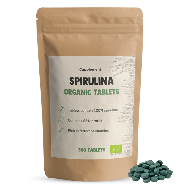 Spirulina tabletter 500mg