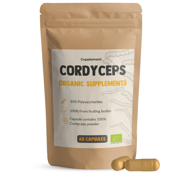 Cordyceps Kapsler – Økologiske 60 stk